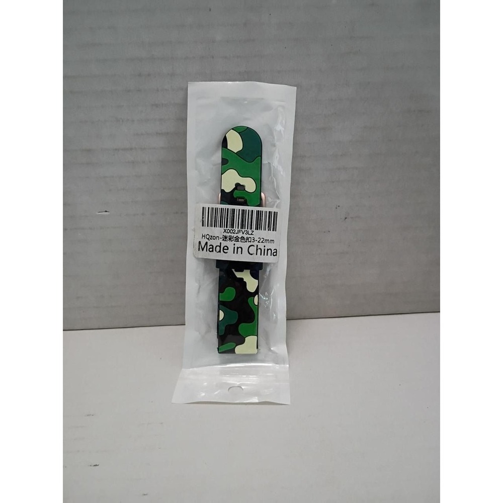 Galaxy Active 2 Camouflage Silicone Watch Band Quick Release Strap 20mm 22mm New